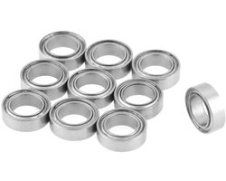 Cosensi - MR85ZZ - Hoogwaardige Lagers - Hoge Temperatuur Weerstand - 5 x 8 x 2.5mm - Micro Lagers - Ideaal voor Machine Gereedschap - Set van 10 S...
