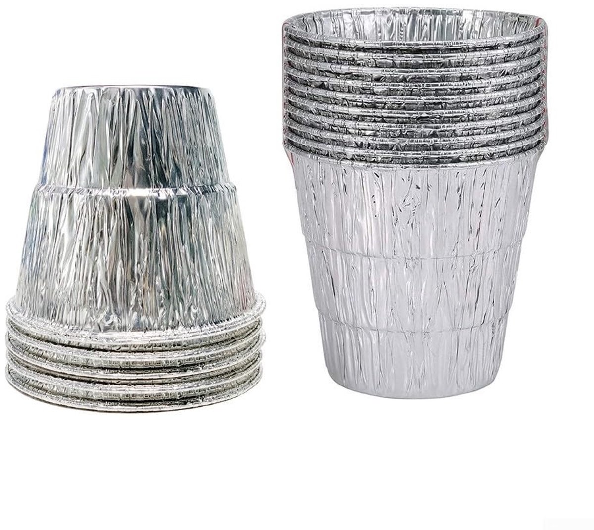 Cosensi- Emmer Liner 25 Stuks - Vet Emmer Liner - BBQ Druppel Emmer Liner - Compatibel met Traeger en Green Mountain Grills - Afmetingen 12,4/10,5/9 cm - Grill Liner