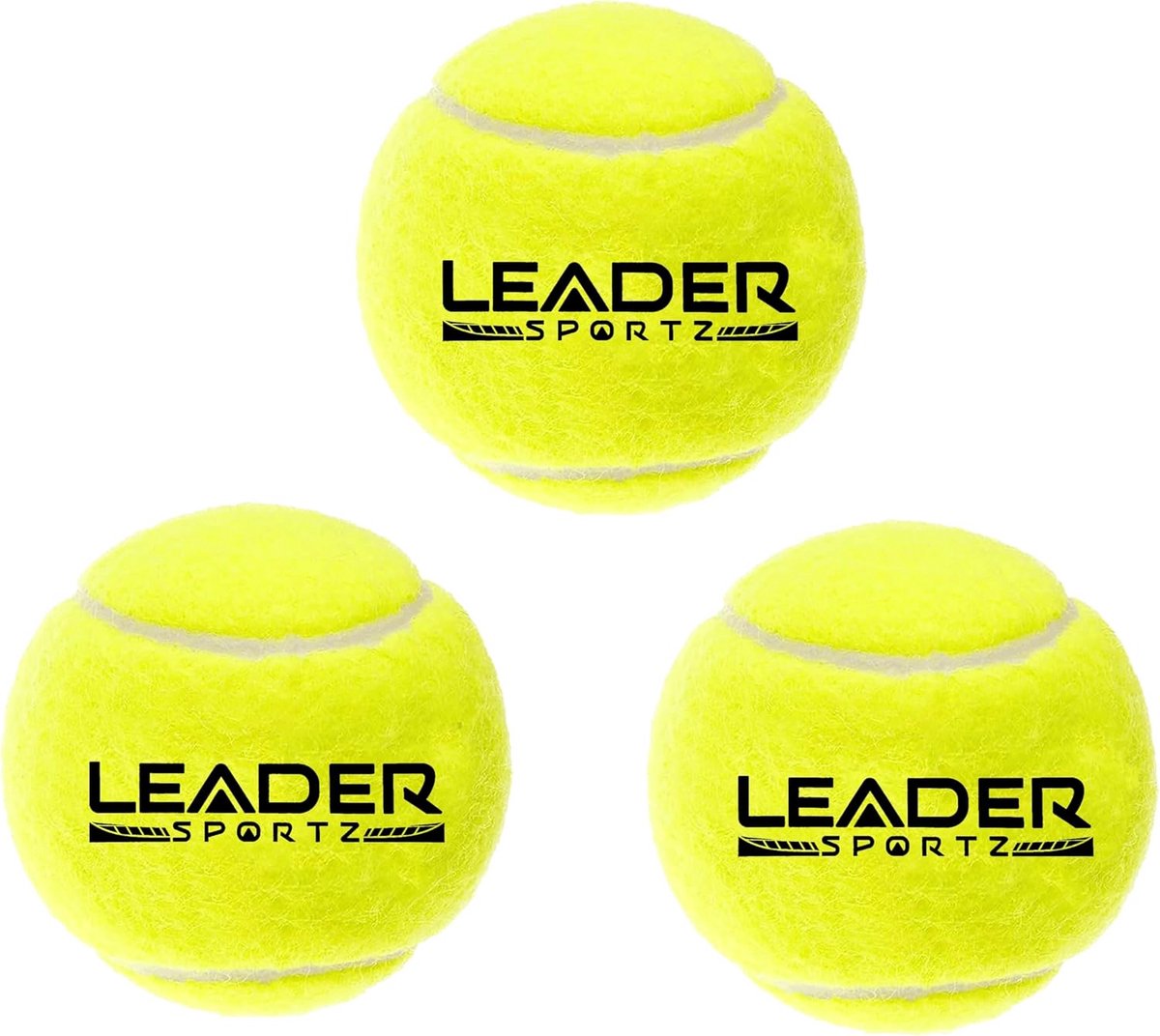 Cricket Tennisballen Set van 3 Ideaal voor Toernooien en Straatspelzaam