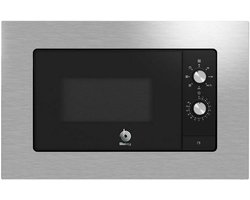 Inbouwmagnetron met Grill en Aqualisis Reinigingsfunctie, 20 Liter