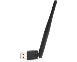 DigiQuest WLAN USB Stick for Digi Quest Q60 / Q80 / Q90 - Mini Adapter with +2dB Antenna, 150 Mbit/s Compatible with E2, IPTV, Mag Receiver, PC & Notebook - Plug & Play, USB 2.0/3.0