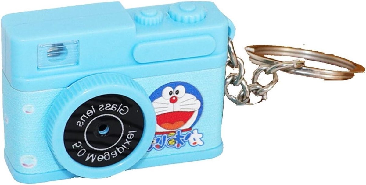 Mini Camera Hanger - Sleutelhanger Accessoire - Mode Decoratie - Licht en Geluid - 11 cm - Multicolor