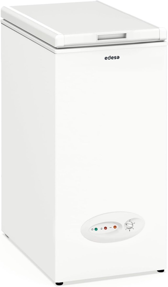 Horizontale Vrieskist 59L met Verstelbare Thermostaat en Alarm Compact en Stil