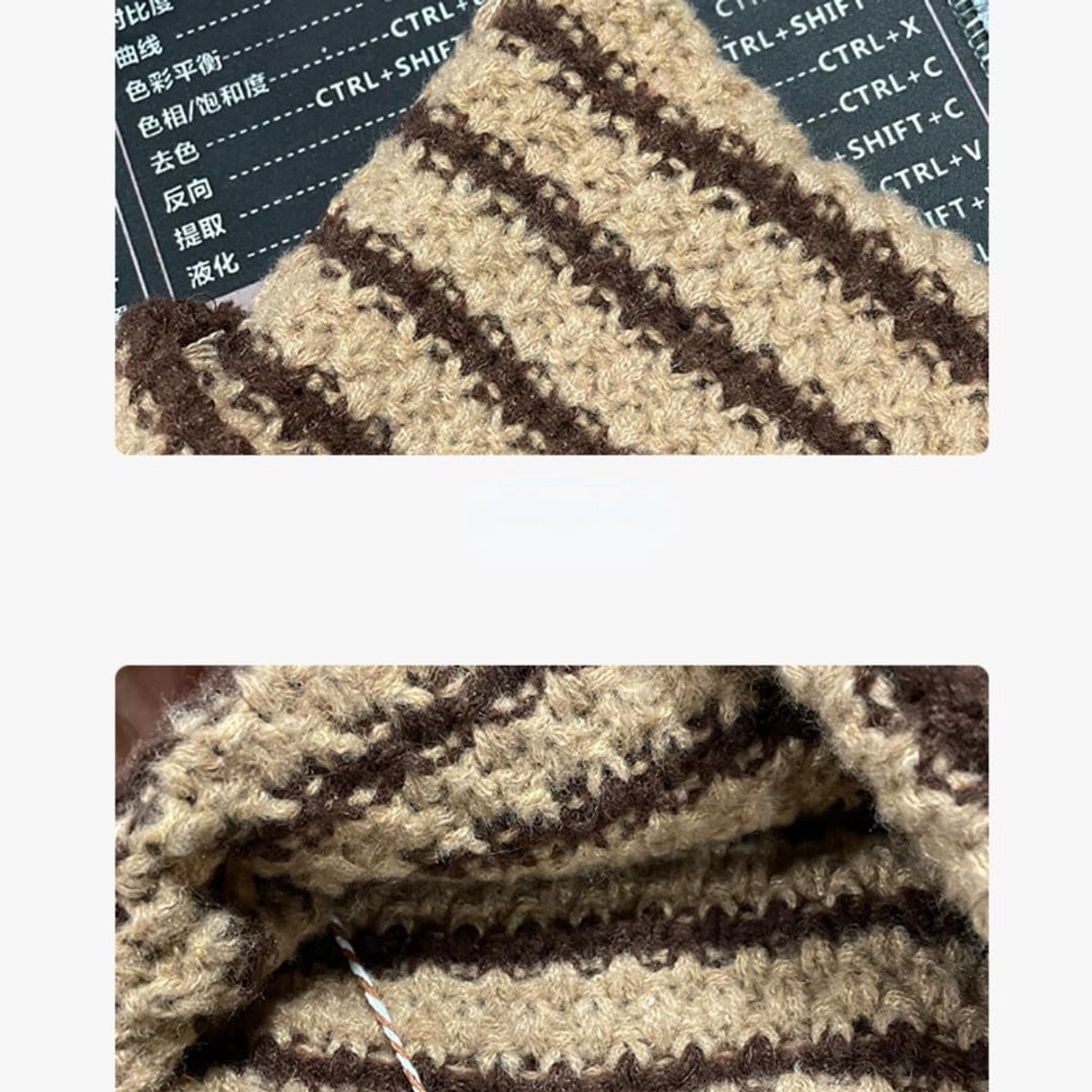 Gebreide Muts met Kat Oren | Y2K Stijl Beanie met Pompons voor Dames en Heren — cadeau in Mode & Accessoires - foto 3
