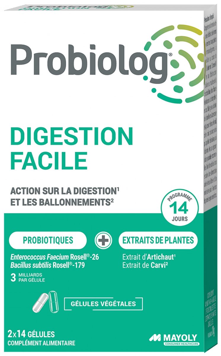 Mayoly Spindler Probiolog Digestion Facile 28 Capsules