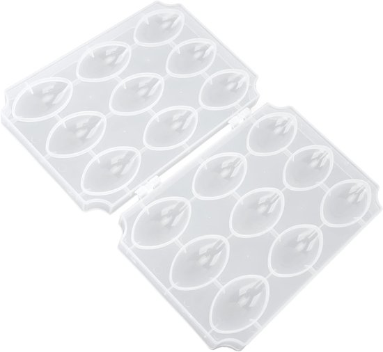 Gehaktballenmaker - Keukenaccessoire - Maaltijd Bereiden - 9 Ballen Tegelijk - 27x18cm - Transparant — afbeelding 3