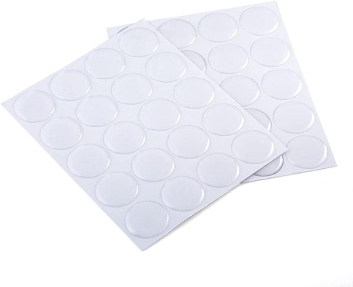 Epoxy Stickers - Koepel Stickers - Flessen Knutselen - 3D Look Creëren - 300 Stuks - Transparant