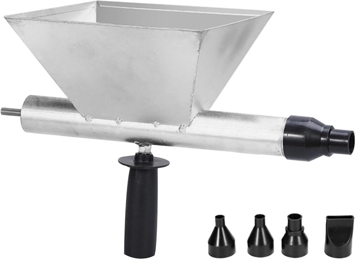 Elektrische Mortelmachine - Mortel Applicator - Bouwen en Afdichten - Met 4 Sproeiers - 3.3 Pond Gewicht - Zwart
