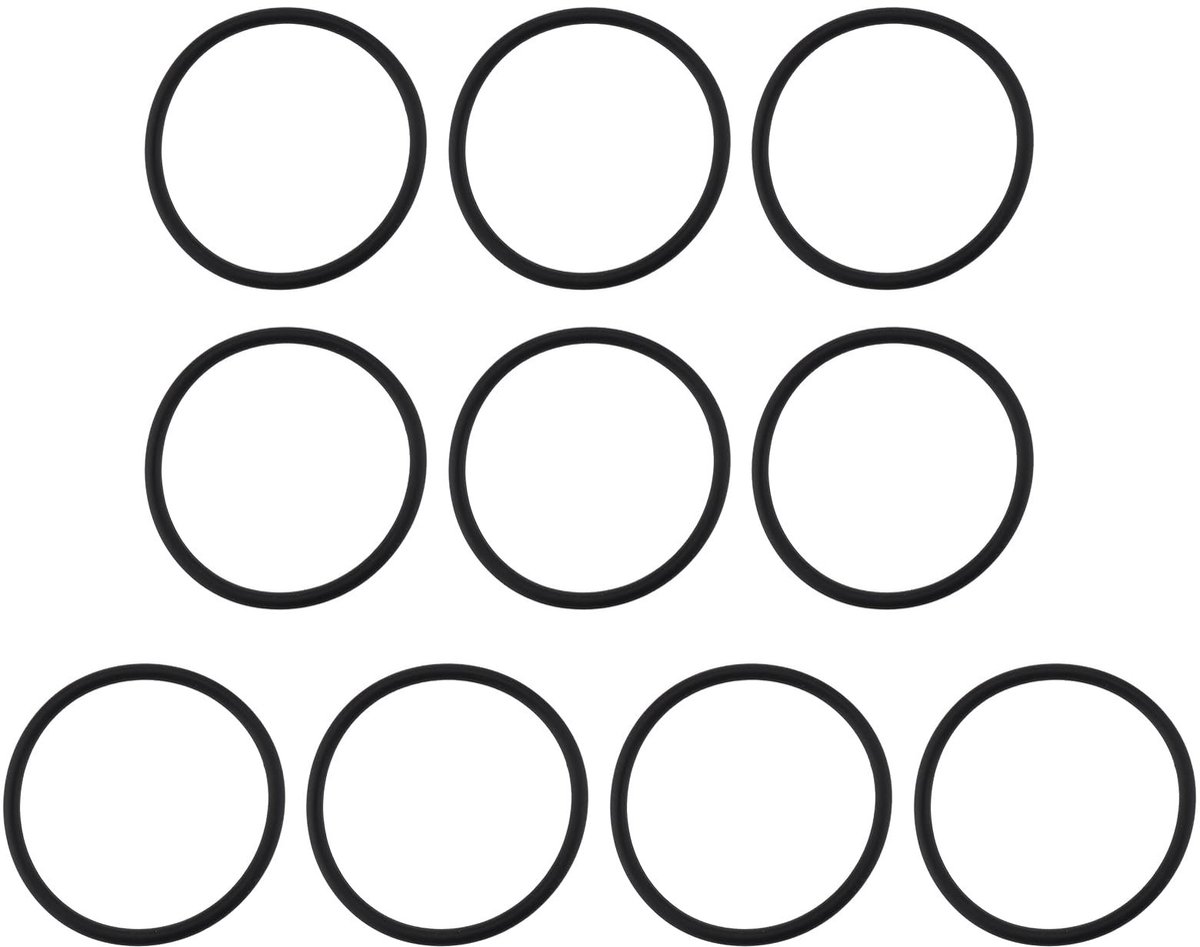 MTTproducts- Inlaat Spruitstuk O-ring afdichtingen - 10 Stuks - Compatibel met Suzuki Bandit GSF600/GSF1200 - Grootte 2,65 x 38,7 mm - Voorkomt luchtlekken - Zorgt voor verzegelde verbinding - Carburateurafdichting