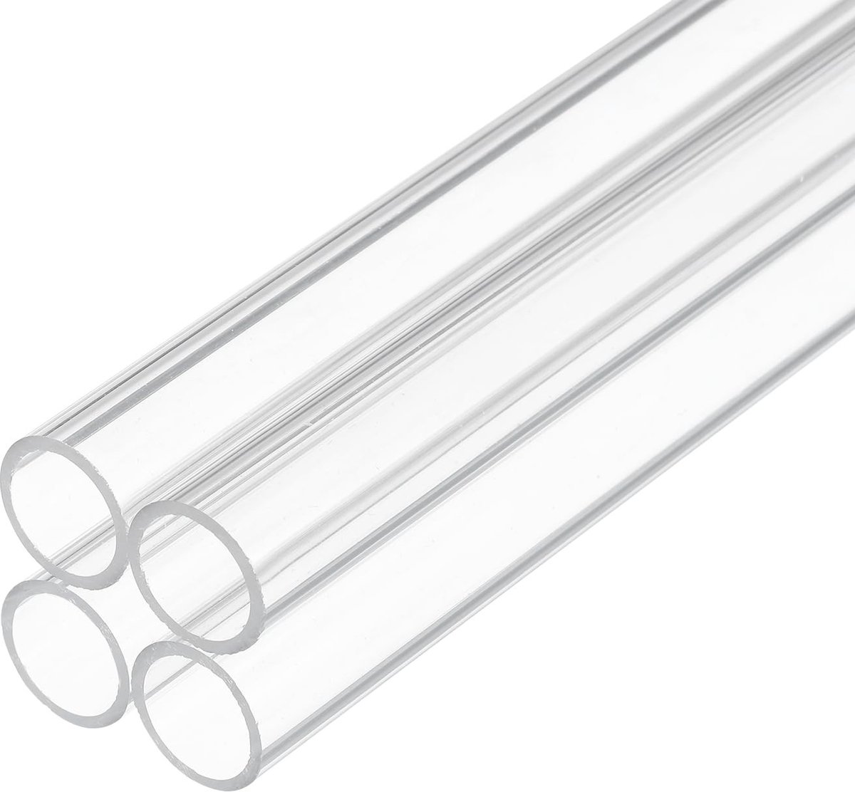 MTTproducts- Plastic Buis 10 Inch - Doorzichtig - Acryl Buis - Waterleidingen - Sanitair - 4 Stuks - Hoge Doorlaatbaarheid - Acrylbuis