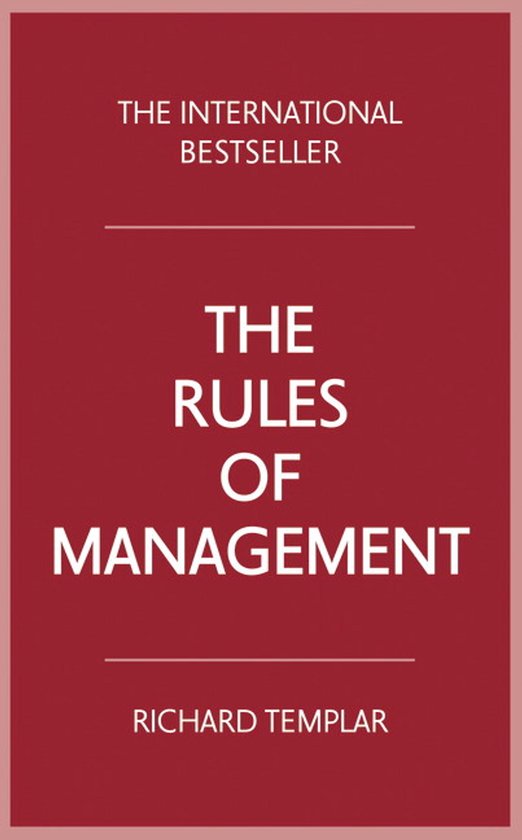 Rules Of Management - cover