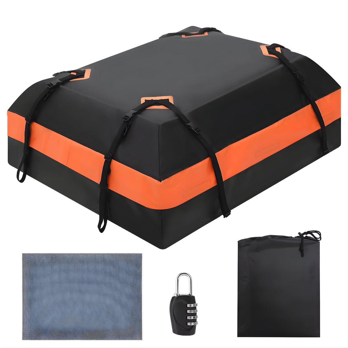 Autodak Daktas 20 Cubic Feet - Waterdichte Dakdrager 1000D PVC – foto 6