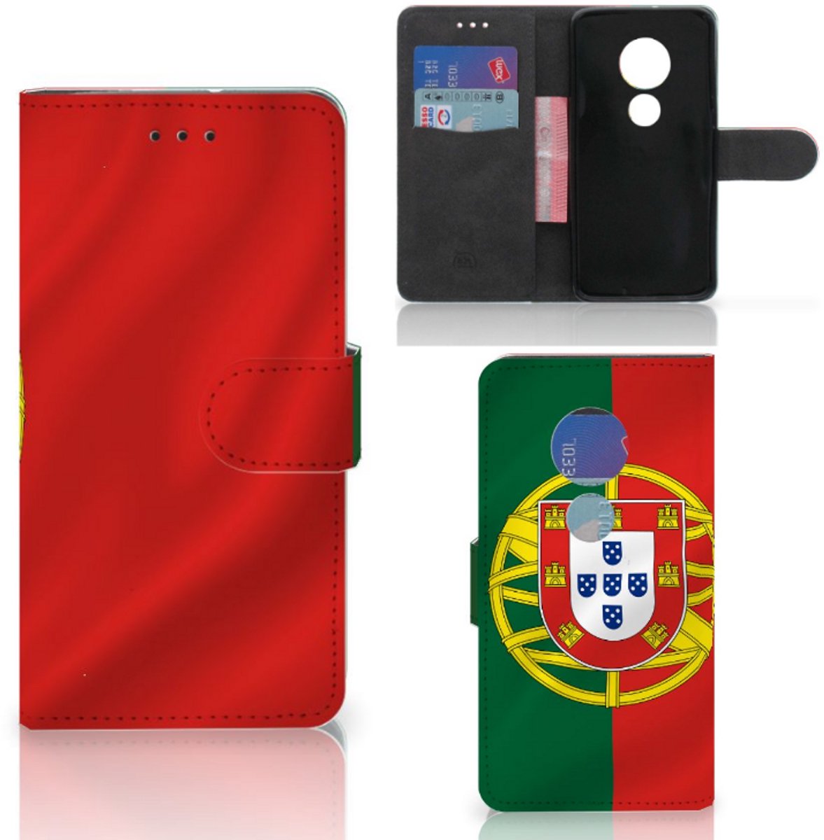 Book Case voor Motorola Moto G7 Play Bookstyle Case Portugal