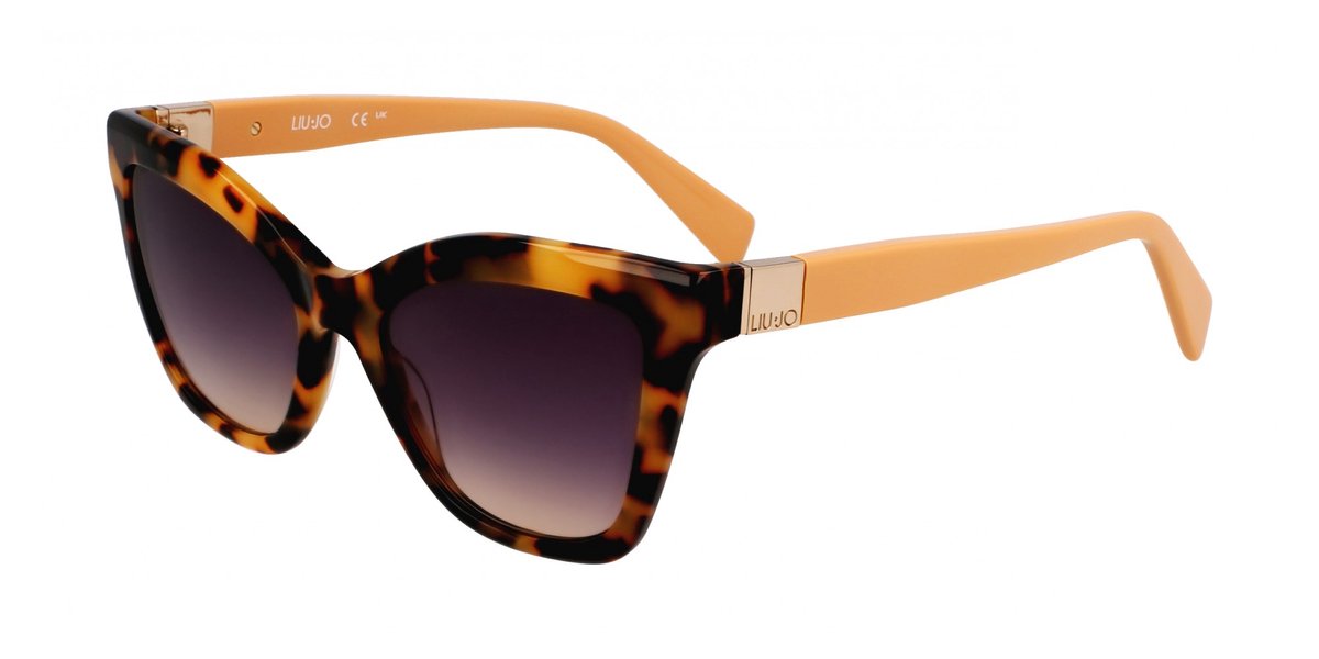 Liu Jo LJ804S BLONDE TORTOISE 54/18/140 Unisex Zonnebrillen