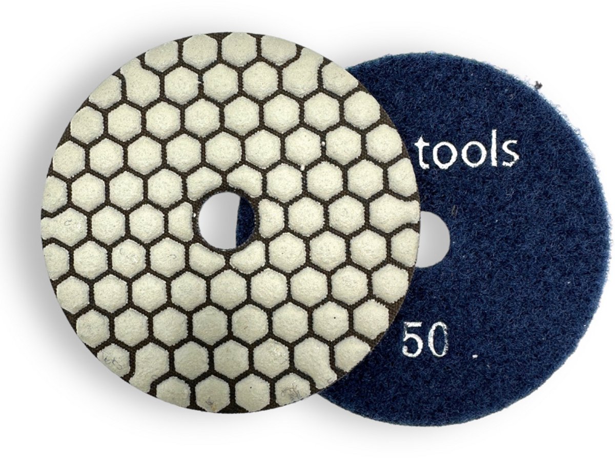 Straxxo diamant Polijst schuurpad Korrel 50 / diameter 100 mm.