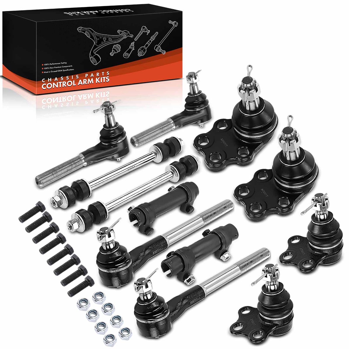 Frankberg 12-del. draagarmset vooras voor Dodge Ram 1500 2001-2010