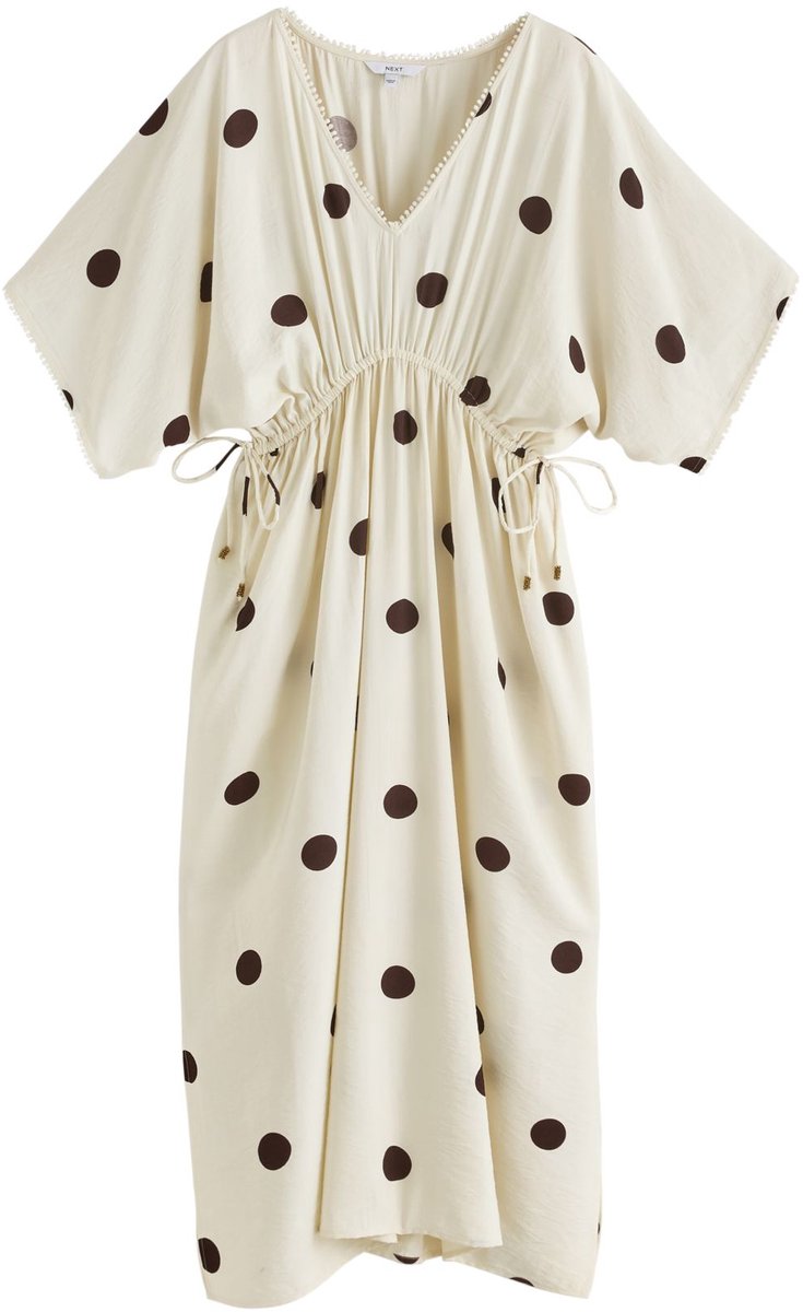 Next - Dames - Maxi kaftan - Wit