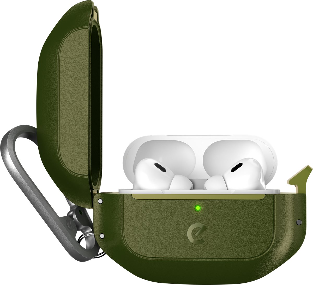 KeyBudz Element Series case - geschikt voor AirPods Pro Gen 2 - Groen