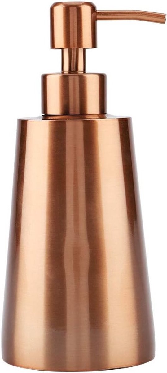 RVS Afwaskom van 350ml met Koperafwerking voor Zeep, Shampoo en Lotion - Ideaal voor Badkamer en Keuken Accessoires