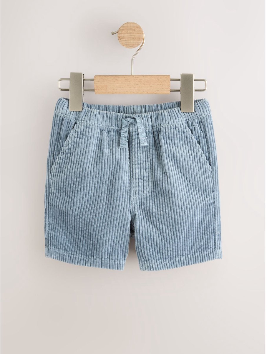 Next - Jongens - Corduroy pull-on short - Blauw