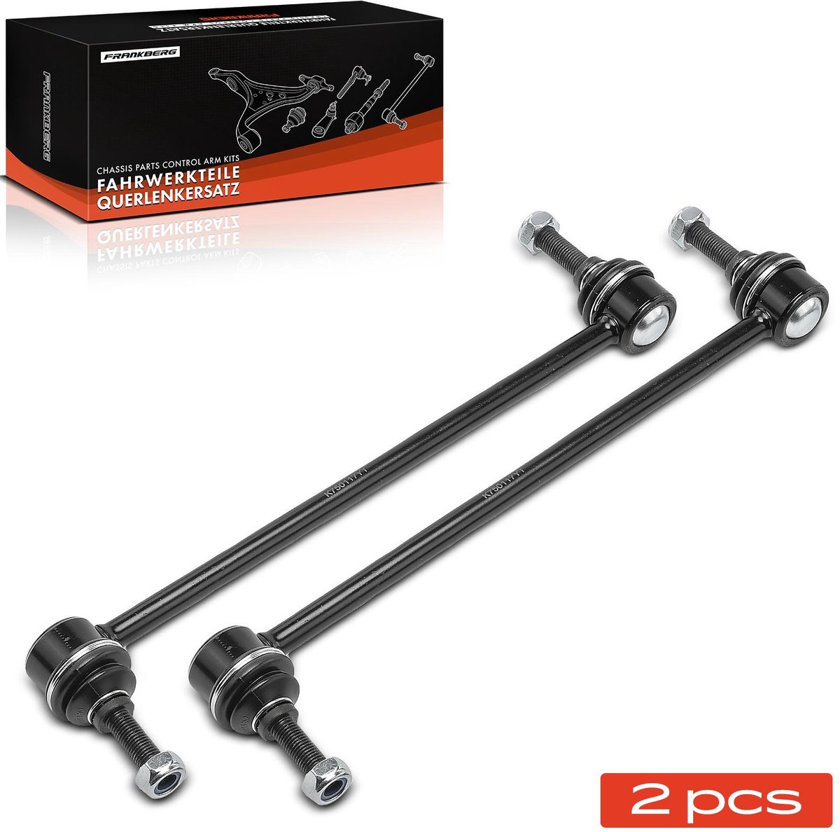 Frankberg 2x stabilisatorstang vooras links rechts voor BMW