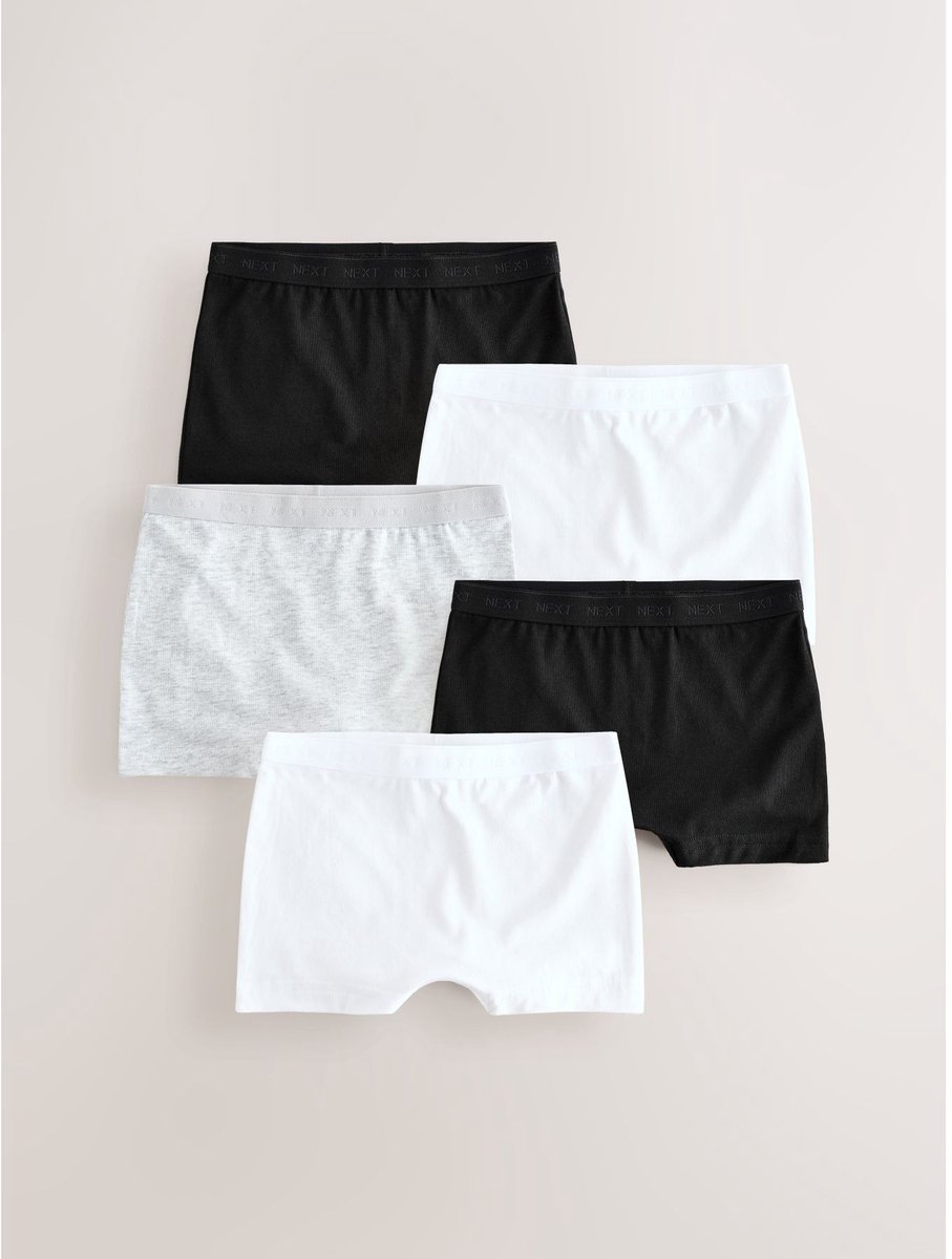 Next - Meisjes - Short Briefs 5 Pack - Wit