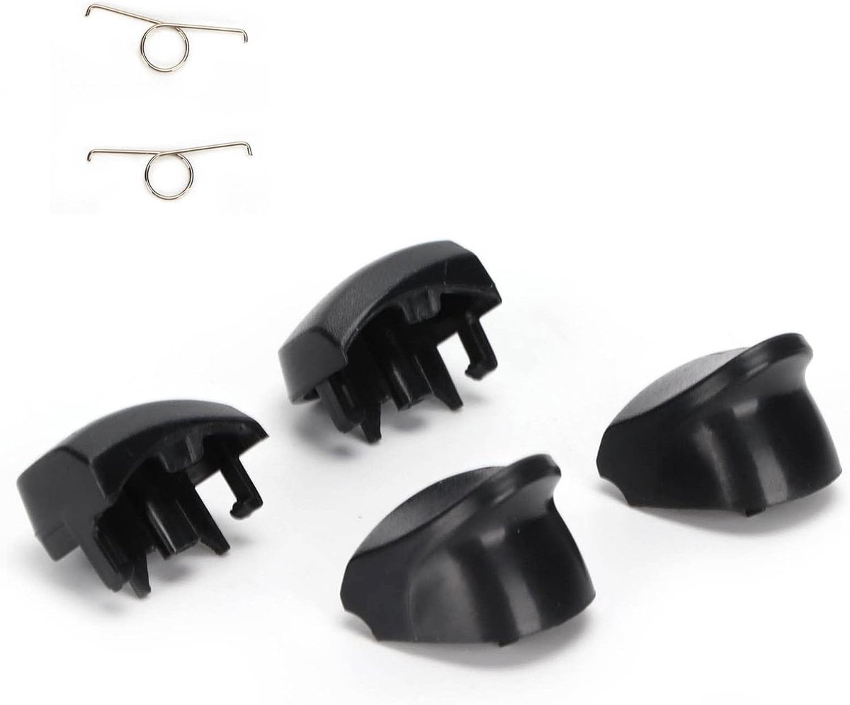 Gamepad Knop Cover - Reparatie Keycaps - Controller Reparatie - ABS Materiaal - 10 g - Zwart