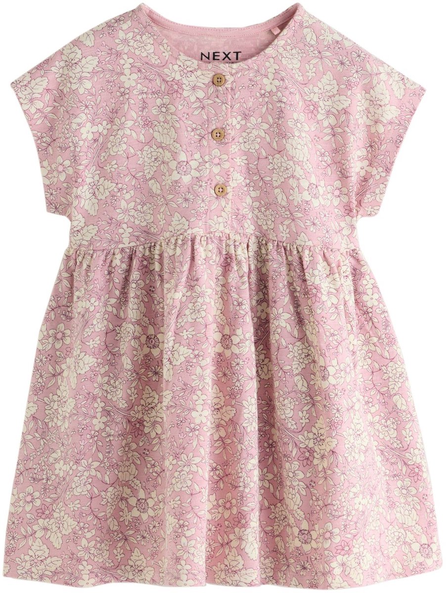 Next - Meisjes - Jerseyjurk - Roze