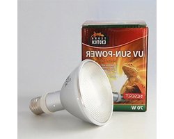 Metaaldamplamp Terrarium - UV Lamp Reptielen - Natuurlijk Zonlicht Simuleren - UV-A en UV-B Straling - 70 Watt - null