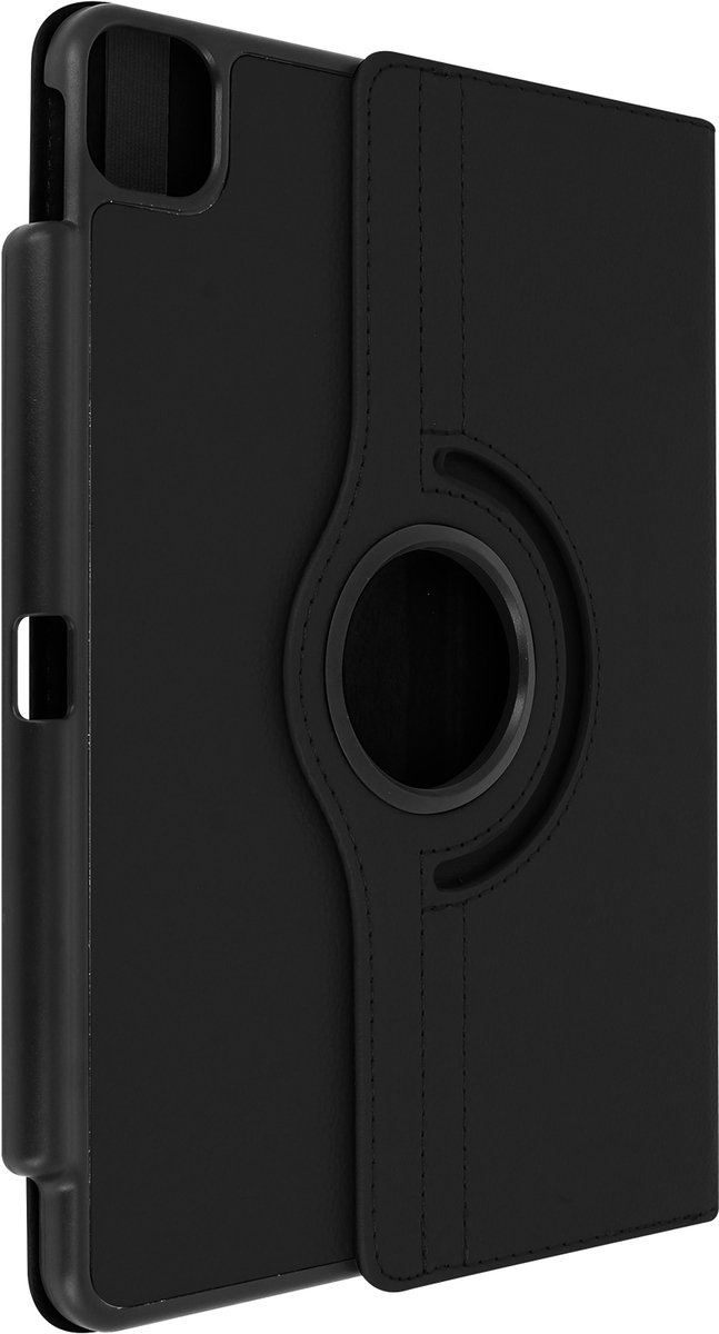 Avizar Volledig Hoesje Geschikt voor Apple iPad Air 11 M4 2026 met 360° Draaibare Standaard, Zwart