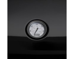 Elektrische BBQ Tafelgrill 48,5 x 66 x 30,5 cm – 315°C Hoge Temperatuur Grill met Dekselthermometer, Geëmailleerde Gietijzeren Roosters 33 x 49 cm, Plancha & Grill Functies, Vetopvangbak – HomebyNicole