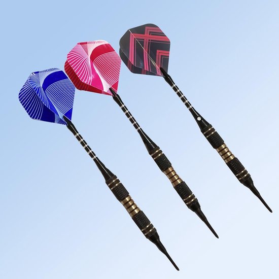 Store_7 - Dart Flights - Darts Accessoires - Duurzaam en Kleurvol - Vervangende Vleugels - Geschikt voor Soft Tip en Steel Tip - 120 Stuks van Merkloos — afbeelding 2