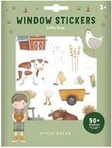 Little Dutch - Raamstickers - Boerderij