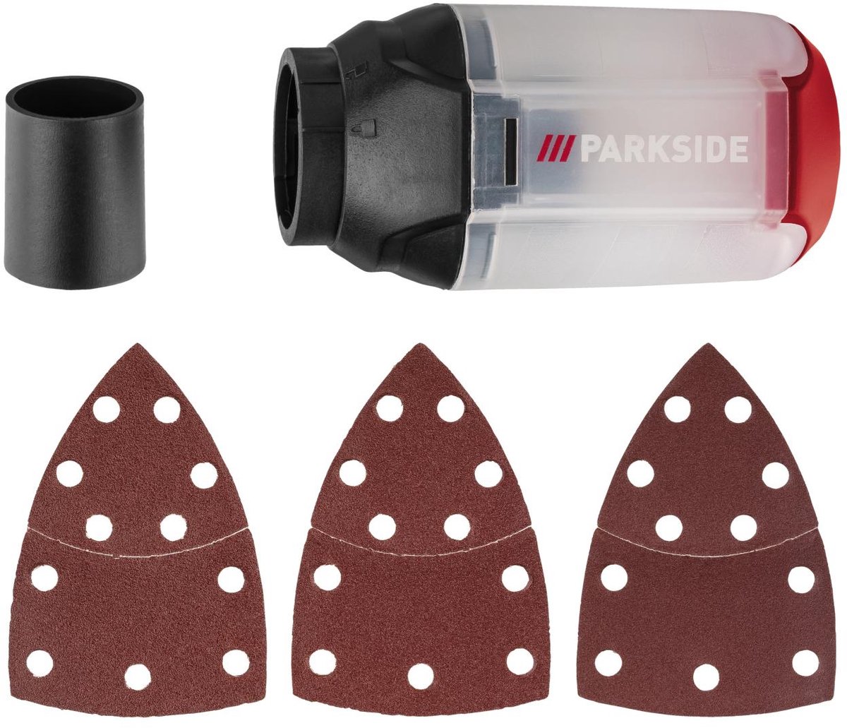PARKSIDE® Schuurmachine 160 W - Oscillatiefrequentie: 13.000/26.000 tpm - Geïntegreerde afzuigfunctie met stofopvangbak - Ergonomische greep geschikt voor rechts- en linkshandigen – foto 2