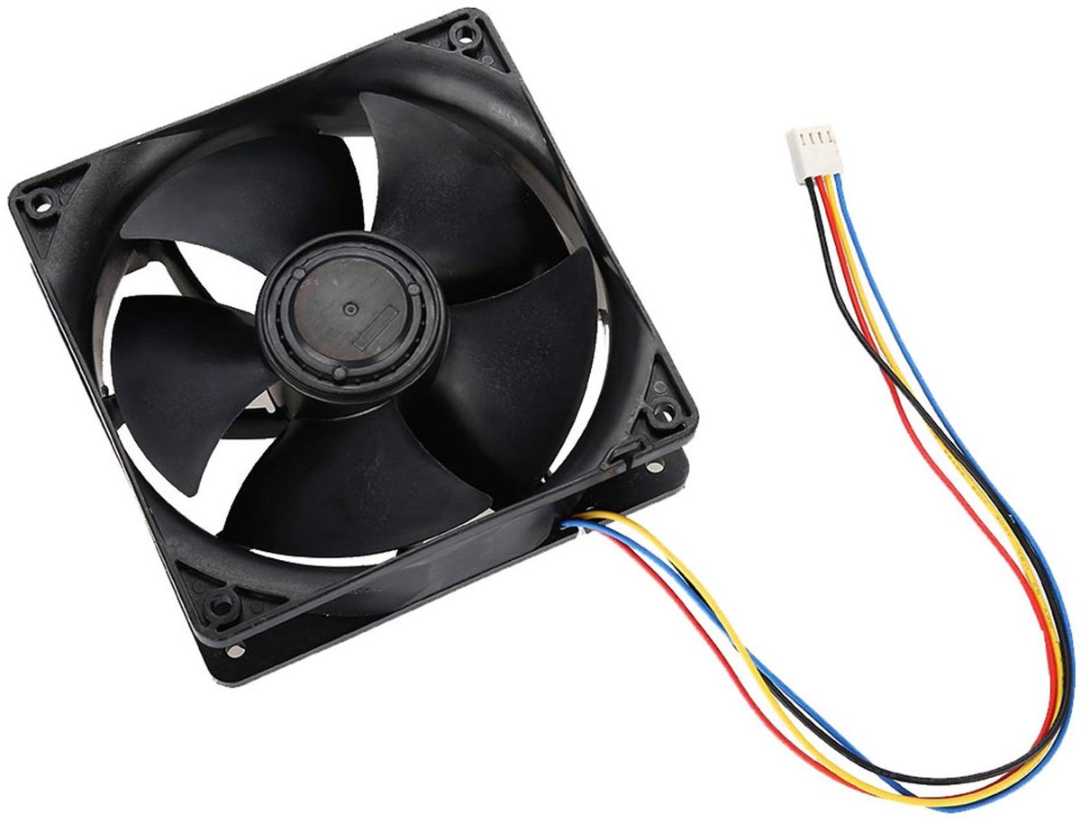 Allecto - Koelventilator - Antminer - Hoge snelheid 7000 - 4-pins ventilator - Windkracht 250.3 - Voor effectieve warmteafvoer - Compact fo...