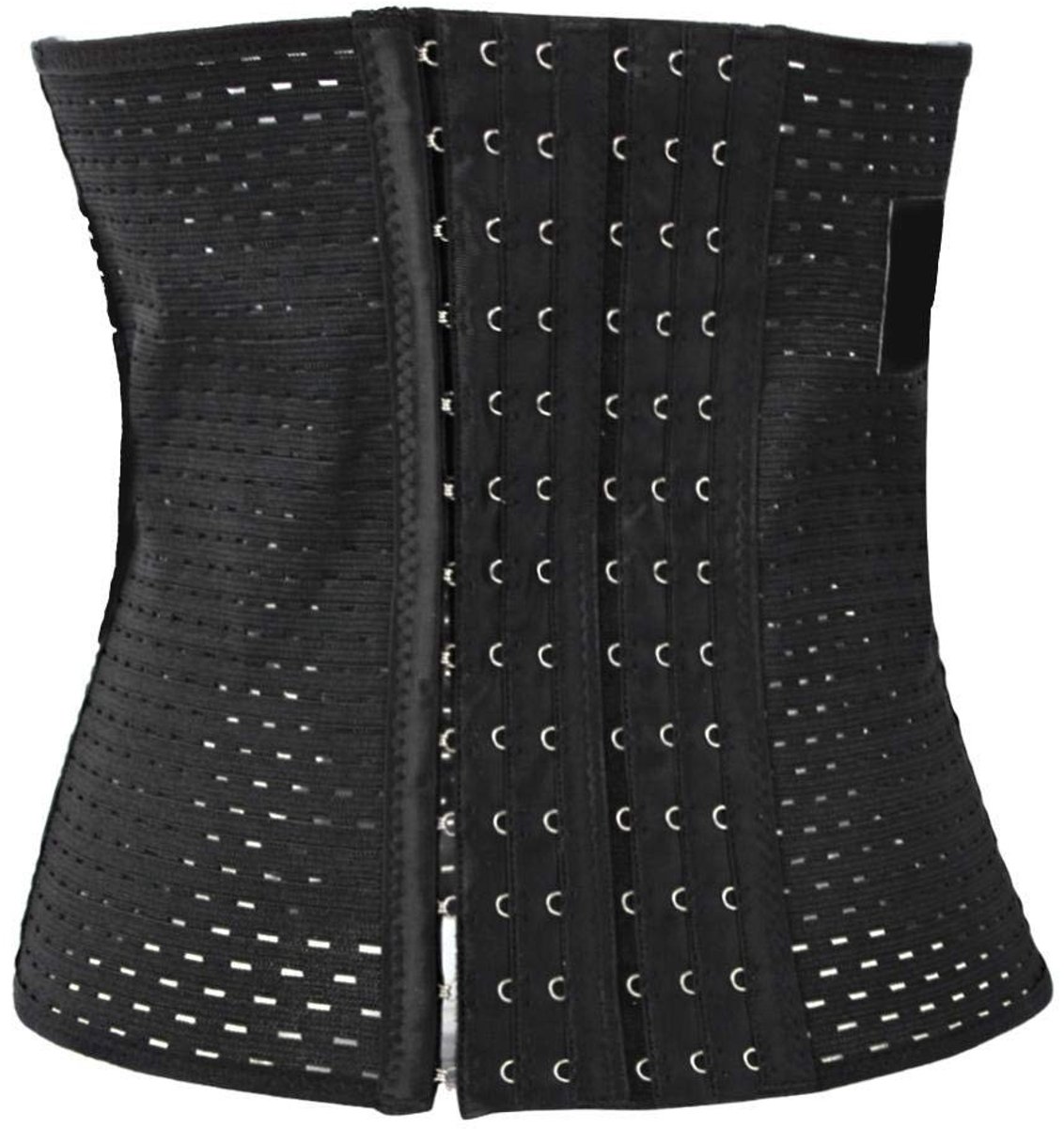 Zerodis Dames Taille Trainer Slimming Corset - XL Zwart voor een Plat Buikje