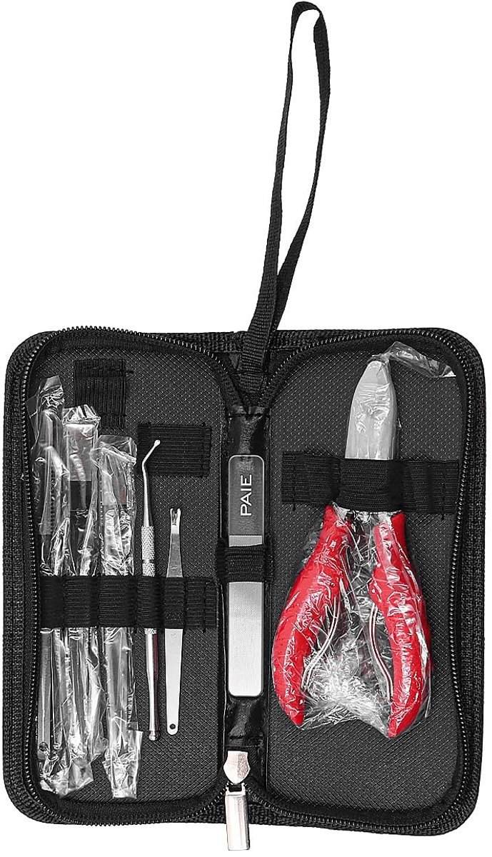 Allecto - Nagelknipper Kits - Professionele Teennagel Clipper - 7-in-1 Set - Voor Dikke en Ingegroeide Harde Teennagels - Ideaal voor Pedicure en M..