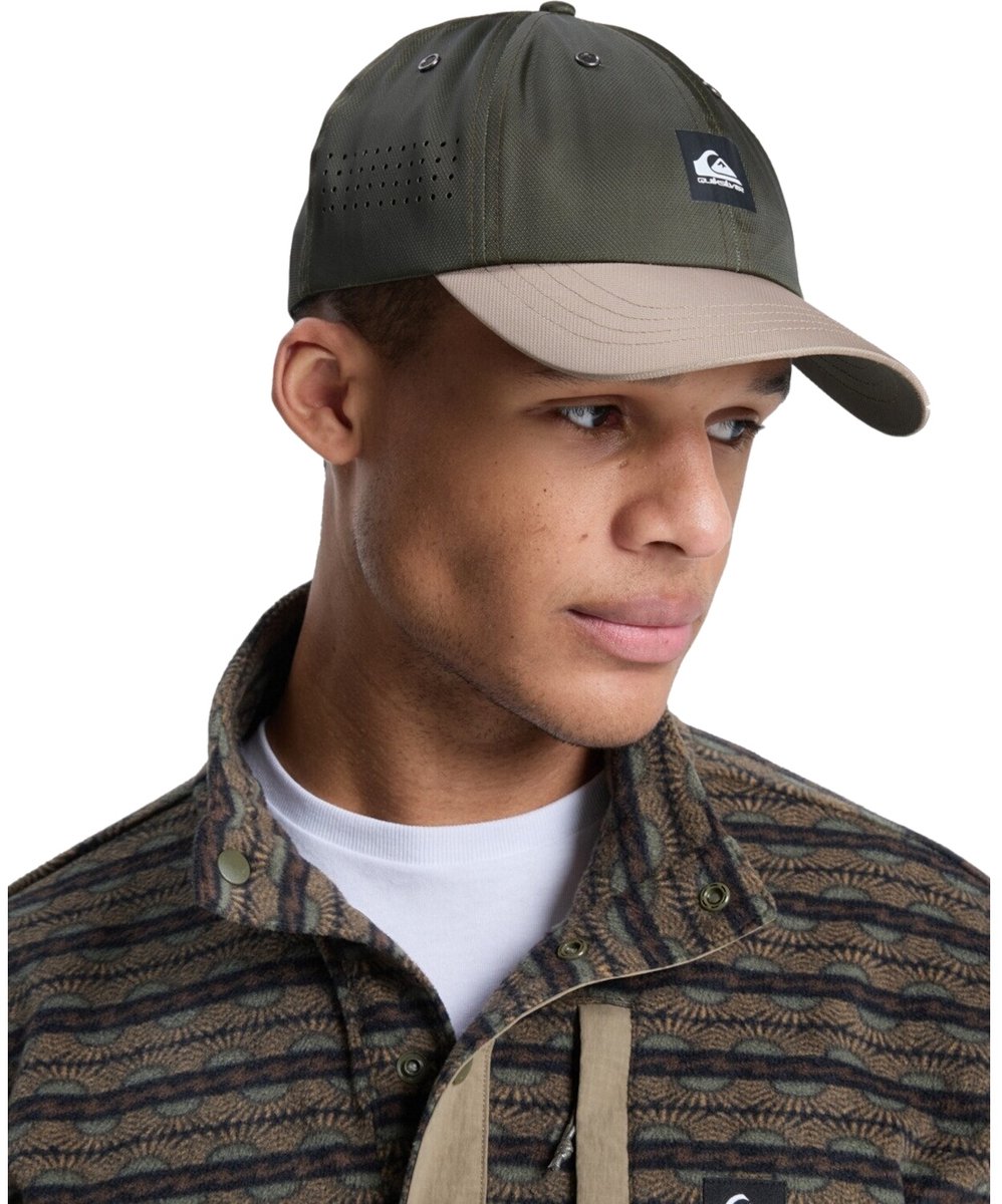 Quiksilver Decades Nylon Cap Eqyha03461-cre0 Kleur 1SIZE Groen