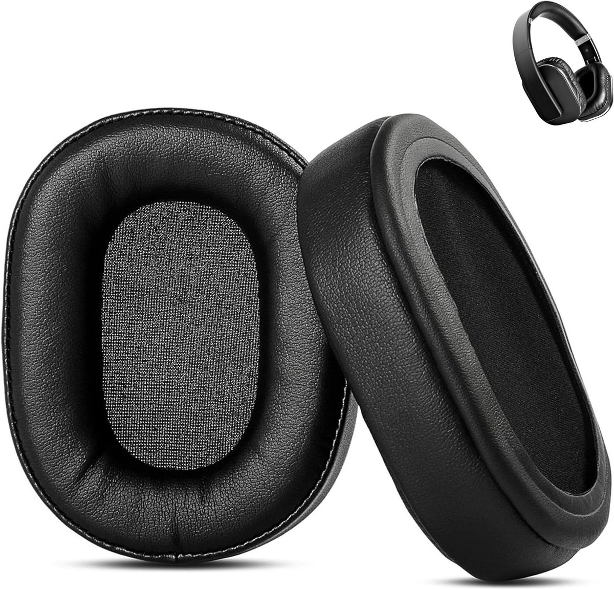 Vervangende oorkussens voor EP650 Headset - Comfortabele oorkussens van proteïneleer voor optimale geluidsisolatie en draagcomfort