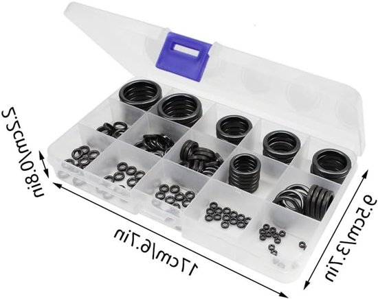 Keramische Gidsringen voor Vissershengels, 160 Stuks in 11 Maten - Reparatieset voor Hengeloog Accessoires voor Zoet- en Zoutwater — afbeelding 3