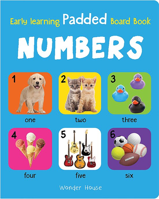 My Early Learning Books - My Early Learning Padded Book of Numbers