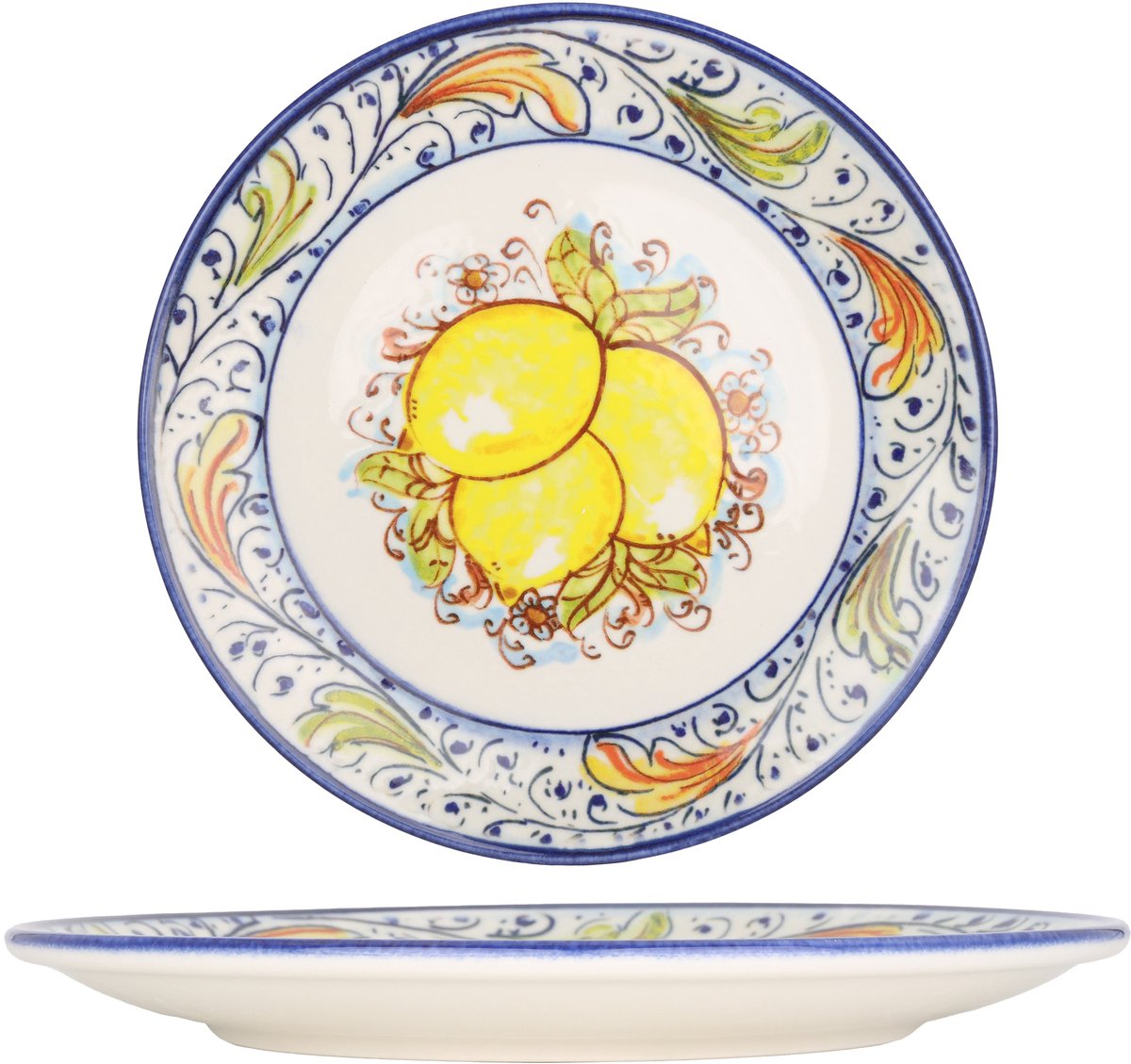Kütahya Porselen Dinerbord - Strada - Porselein - 27 cm - set van 6