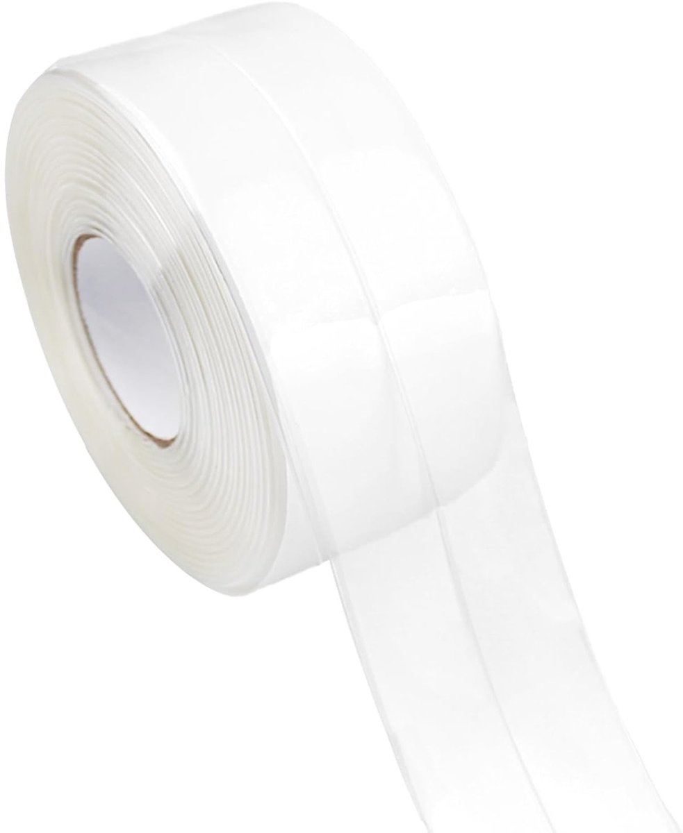 Waterdichte Zelfklevende Afplaktape 38mm x 3.2m voor Douche, Keuken en Badkamer, Schimmelbestendig en Duurzaam