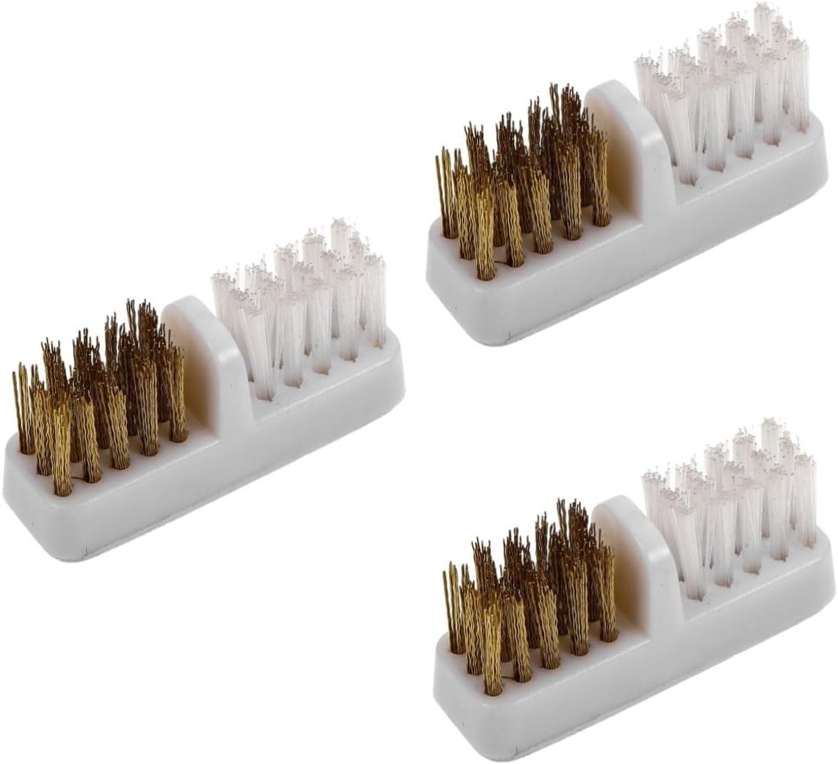 3 Stuks Boorbits en Schoonmaakborstels voor Diepe Reiniging van Nagels en Manicure Gereedschap
