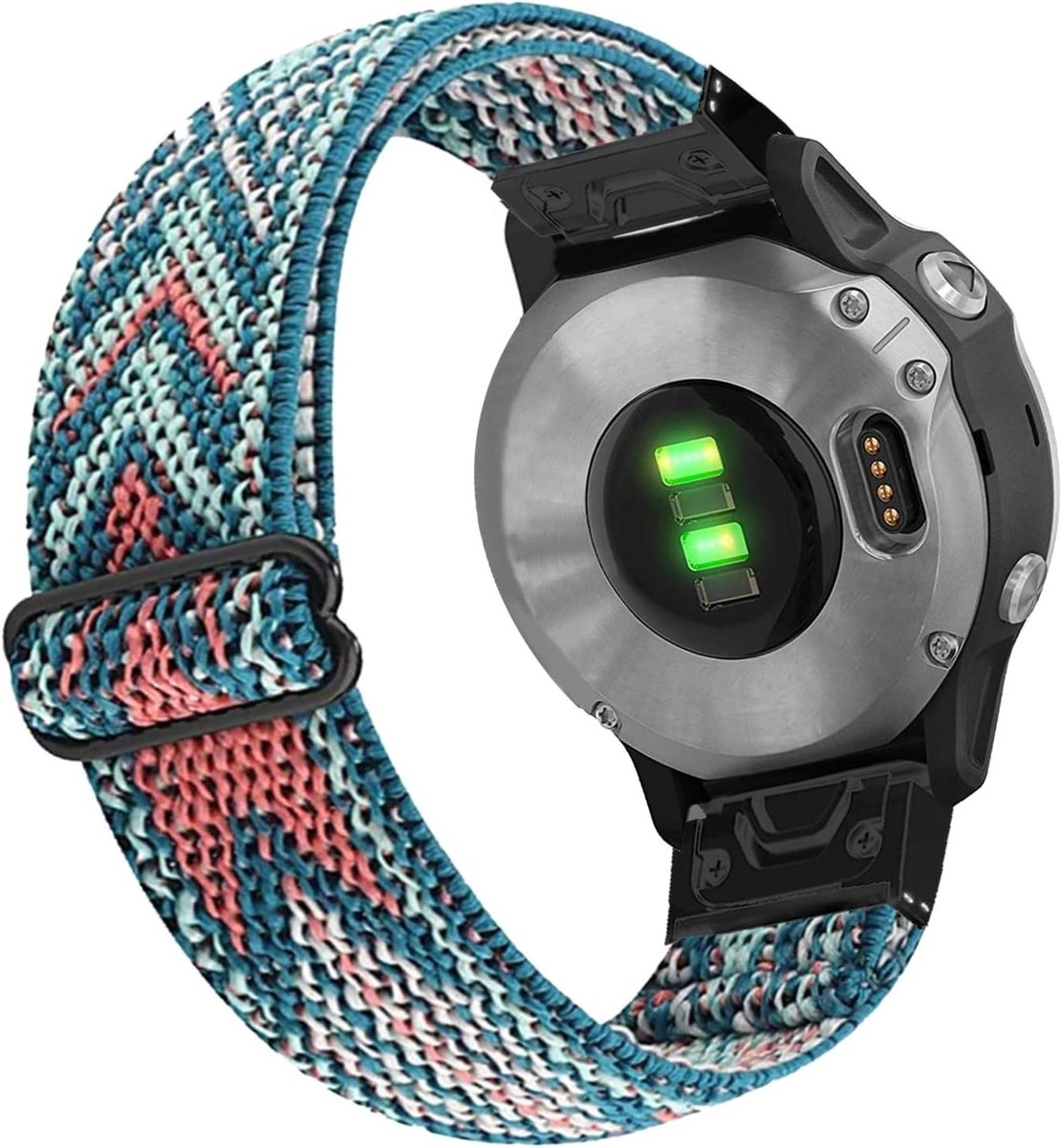 Nylon Horlogeband voor Fenix 7S, 6S, Epix Pro 42mm en Instinct 2S, Snelle Bevestiging, Zacht en Elastisch, 20mm Geschikt voor Garmin Descent Mk2S