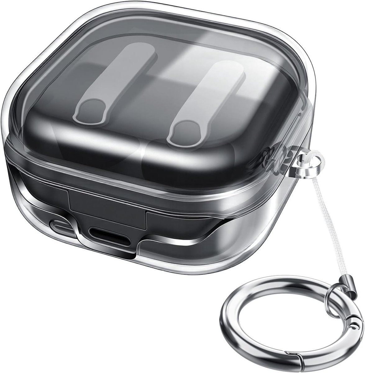 Transparante Beschermhoes voor Samsung Galaxy Buds 4/4 Pro 2025 - Zachte TPU Case met Schokbestendigheid en Stijlvol Ontwerp