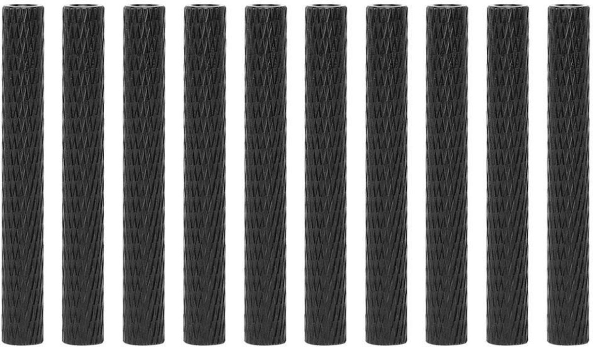 Store_9 - Standoff Column Spacer - Aluminium - Duurzaam en corrosiebestendig - Zwart - Geschikt voor drones - M3x40