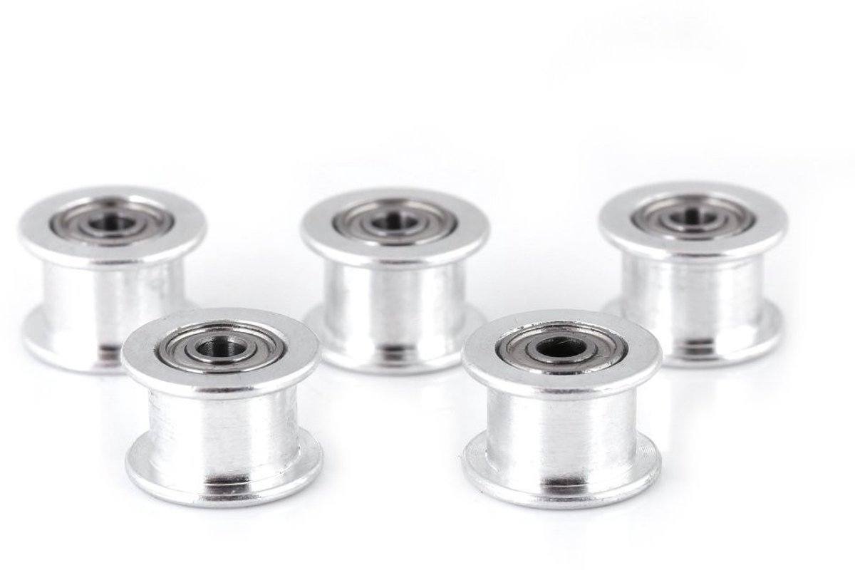 Puleggia per Cinghia Dentata - Set van 5 Stuks in Diverse Maten voor 3D Printer
