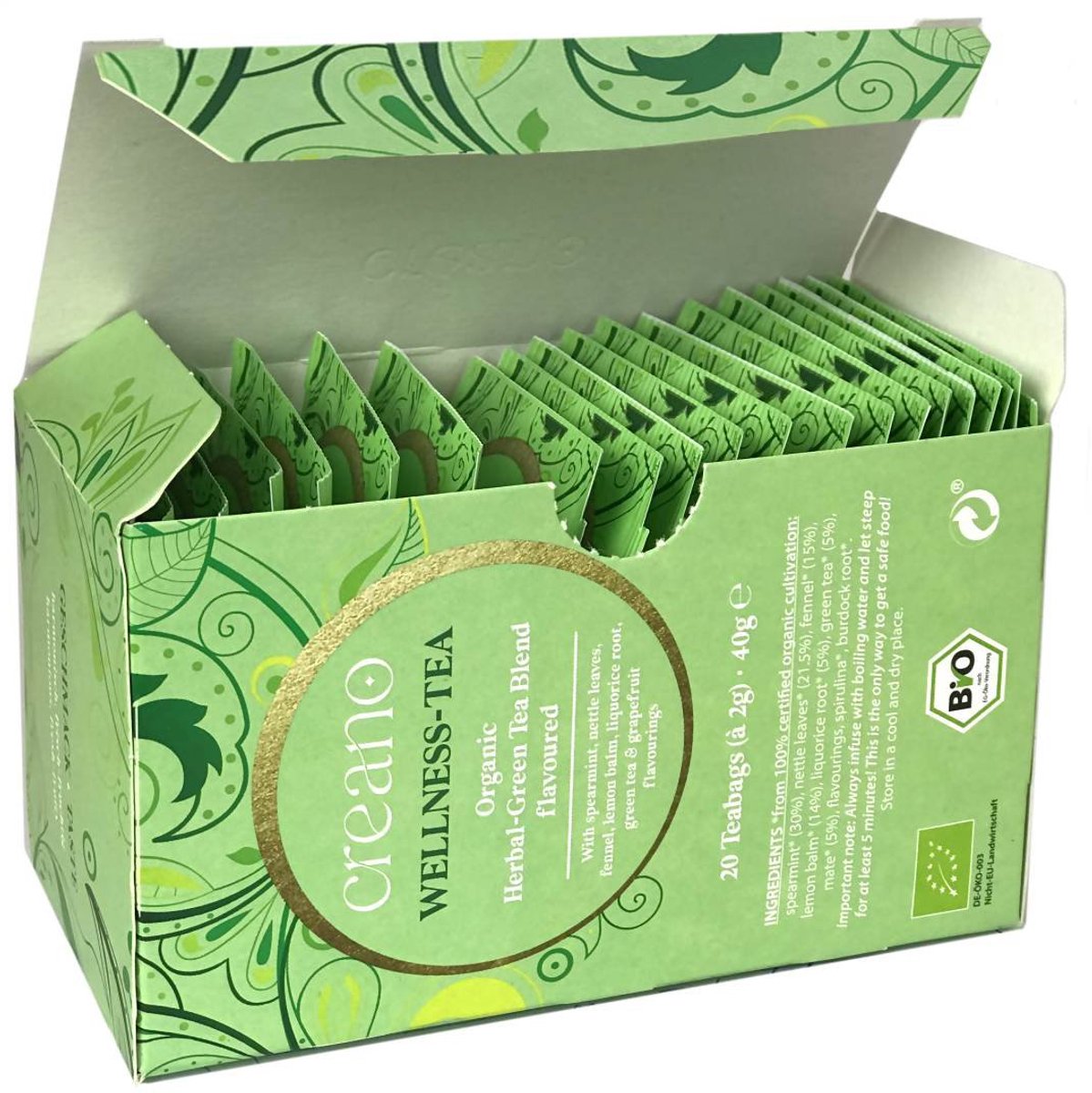 Tuana Kruiden - Wellness Thee (biologisch) 20 Stuks -