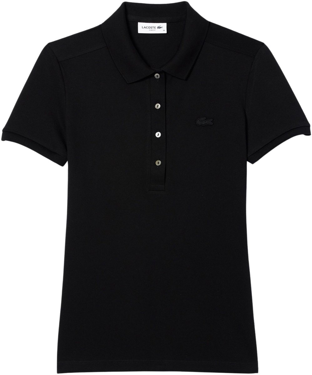 Lacoste Dames Poloshirt Zwart